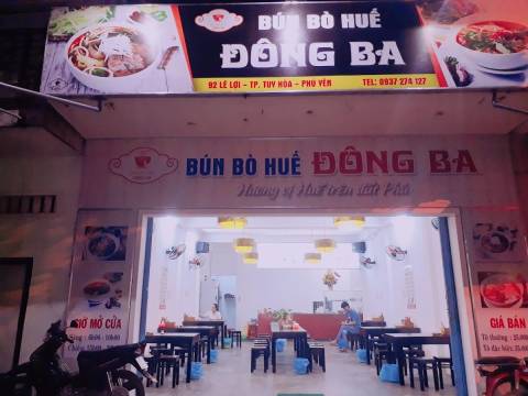 BÚN BÒ HUẾ ĐÔNG BA