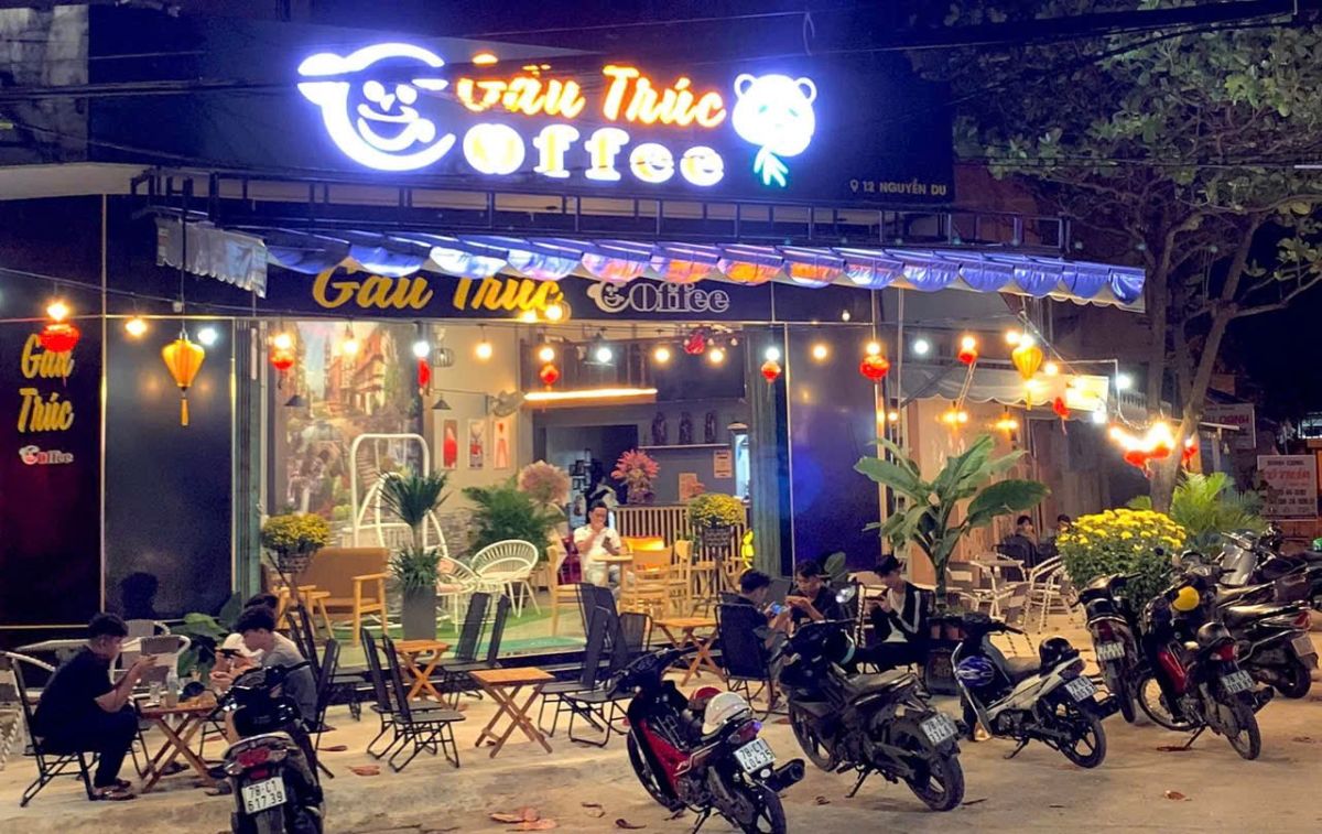 Cafe Gấu Trúc, 12 Nguyễn Du - P.7 - Tuy Hòa- Phú Yên
