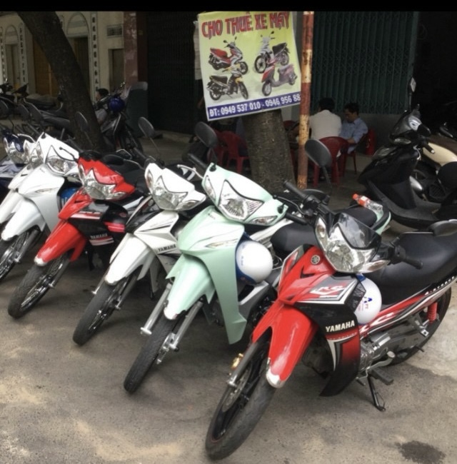 Cho thuê xe máy Liên Cường