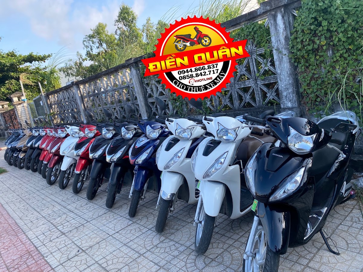 Cho thuê xe máy tuy hòa giá rẻ - Điền Quân
