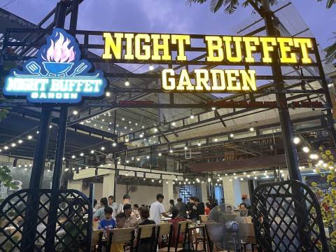Night Buffet Garden - Lẩu - Nướng - BBQ - Hotpot - Hải sản tươi sống
