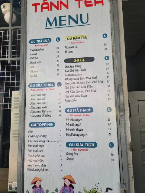 Trà sữa Tânn Tea